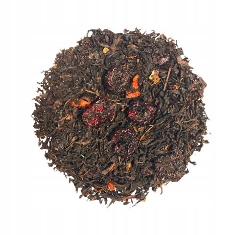 Herbata Czarna Liściasta "Cherry Lady"50g o aromacie wiśni i jagód Goji.