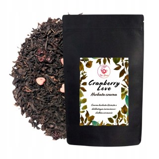 Herbata Czarna Liściasta "Cranberry Love" 50g o żurawinowo-słodkim aromacie