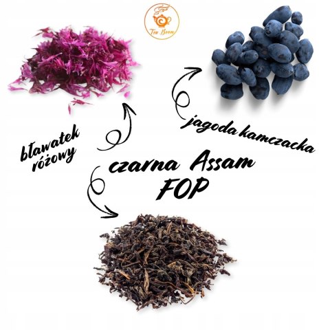 Herbata Czarna Liściasta "Leśna Elegancja" 50g o owocowym aromacie